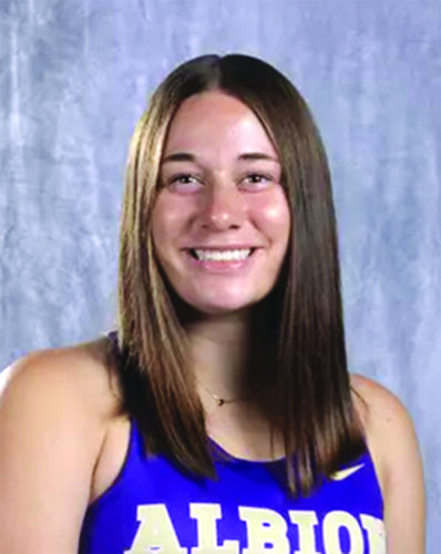 Adams runs cross country for third season at Albion